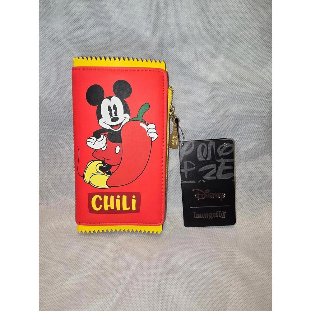 Loungefly Disney Mickey Mouse Hot Sauce Figural Wallet